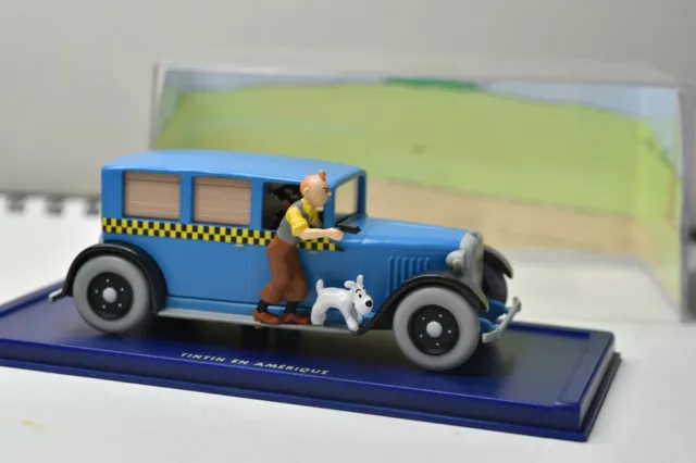 Tintin en Amérique le  taxi Editions  Atlas.