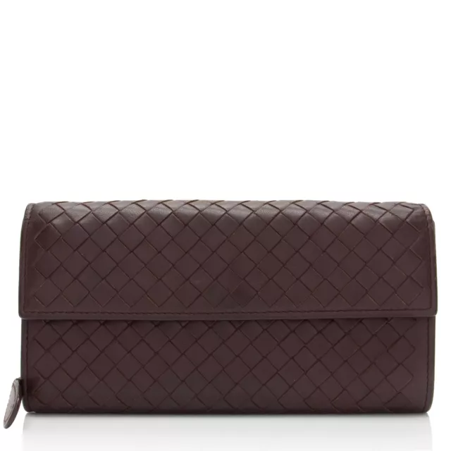 Bottega Veneta Intrecciato Nappa Continental Wallet