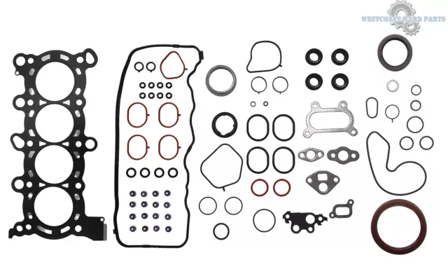 06-11 HONDA CIVIC 1.8L 16V R18A1 SOHC VTec FULL METAL ENGINE GASKET SET