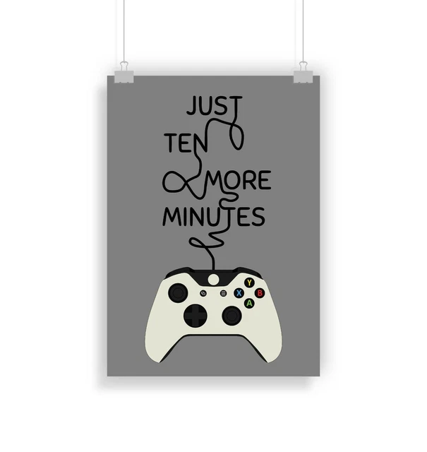 Xbox One controller, Poster, Gaming, Gift, Wall art, Decor, Gamer, Gifts, Print