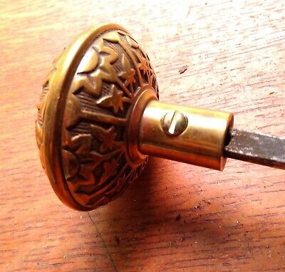 Twelve New Brass-Plated Door Knob Screws for Antique Doorknobs 2