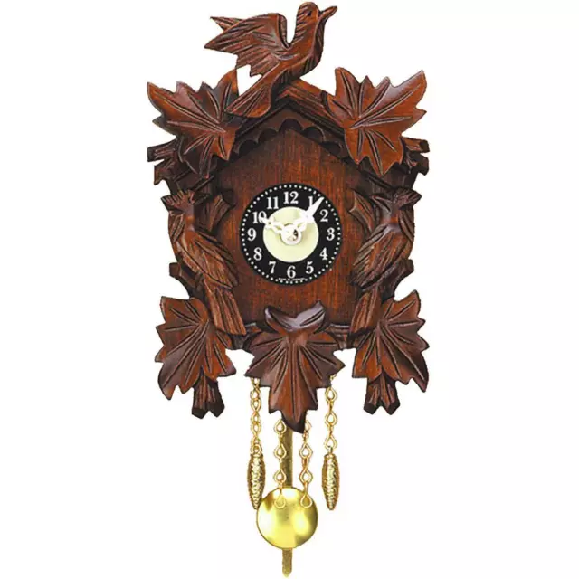 Engstler Battery-operated Clock - Mini Size with Music/Chimes - 7''H x 5''W x 3'