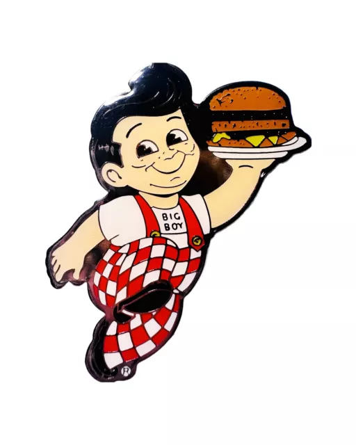 Big Boy restaurant keychain - vintage, retro, 1990's