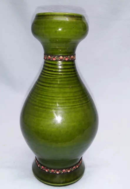 Gmundner Keramik Vase 50/60er Jahre Blumenvase Aubäck Ära Austria Gk H 336