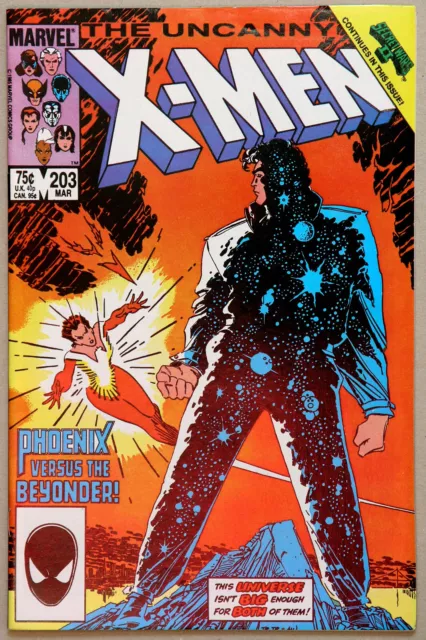 Uncanny X-Men #203 Vol 1 - Marvel Comics - Chris  Claremont - John Romita Jr