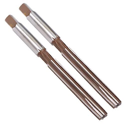 Hand Reamer 8mm Alloy Tool Steel H8 6 Straight Flutes Hand Milling Cut...