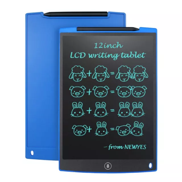 12" LCD Writing Tablet Electronic Drawing Doodle Board Pads Toys for Children