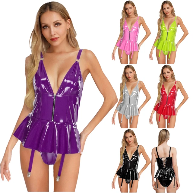 IEFiEL Artistic Skating Skirt Girls Shiny Metallic Ballet Skirt - Foto 5