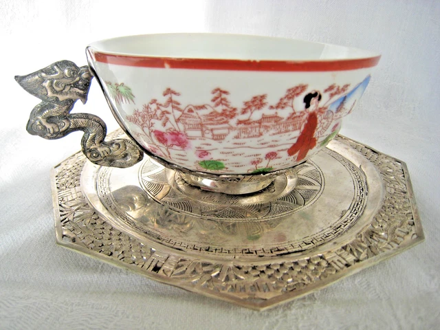 ANCIEN SERVICE À GLACE / à ENTREMET - EN ARGENT EUR 60,00 - FR