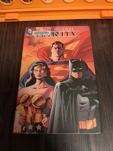 MAT WAGNER TRINITY DELUXE EDITION HC DC Comics Graphic Novel Batman Superman WW