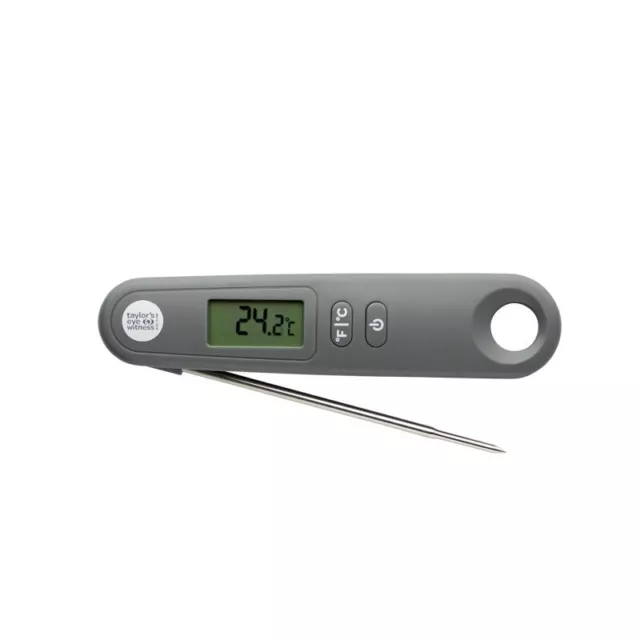 Professional Taylors Eyewitness Folding Chefs Thermometer Magnetic Stainless UK 2