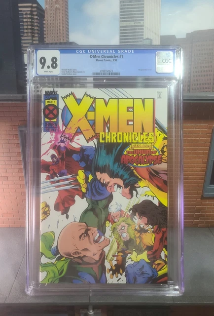 Marvel X-Men Chronicles #1 CGC 9.8 WRAP AROUND COVER RARE HTF key First Issue