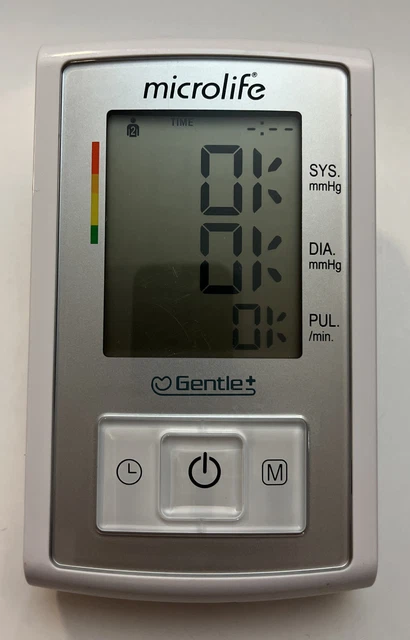 Monitor de presión arterial automático Microlife probado solo tecnología suave plus