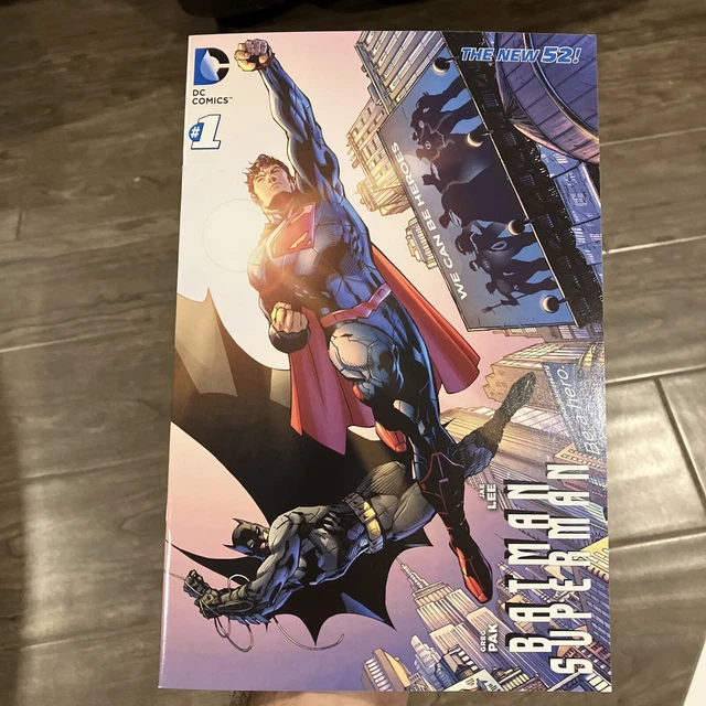 Batman Superman 1 Jim Lee We Can Be Heroes Variant Cover