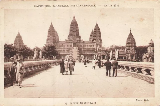 75 Paris Exposition Coloniale 1931 Temple D'angkor-Vat