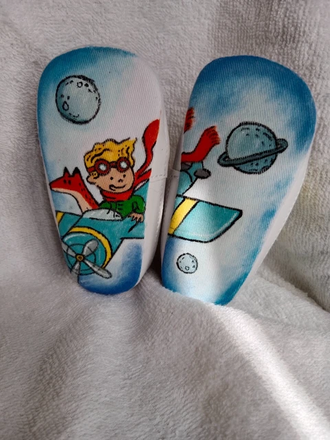 SCARPINE NEONATO PERSONALIZZATE dipinte a mano Il piccolo principe