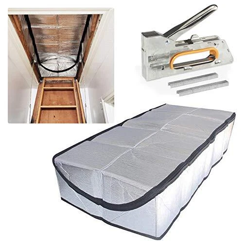 Attic Stairs Insulation Cover for Pull Down Stair Energy Saving Attic Cover R