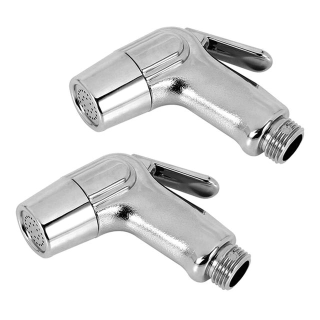 2X fuer Badezimmer-Toiletten - Verchromter, Sanfter Handbrause Mischer Aus AN6O4