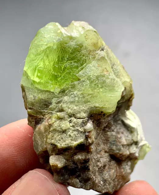 318 Cts Beautiful Terminated Peridot Crystal Specimen from Skardu Pakistan