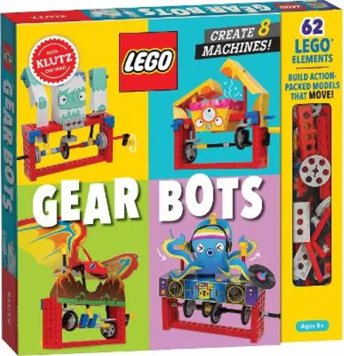 Editors of Klutz LEGO Gear Bots (Mixed Media Product) Klutz