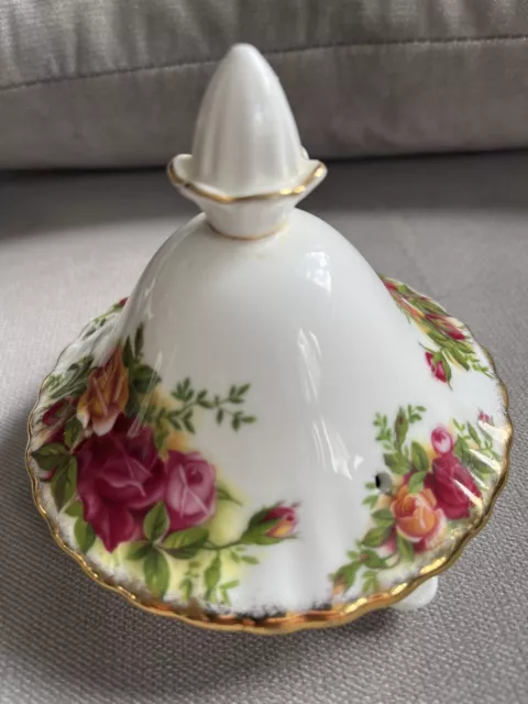 Vintage Royal Albert Old Country Roses Large Teapot Lid Rare