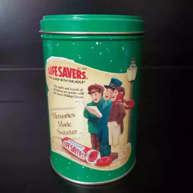Life Savers Limited Edition Christmas Holiday Keepsake Tin 1990