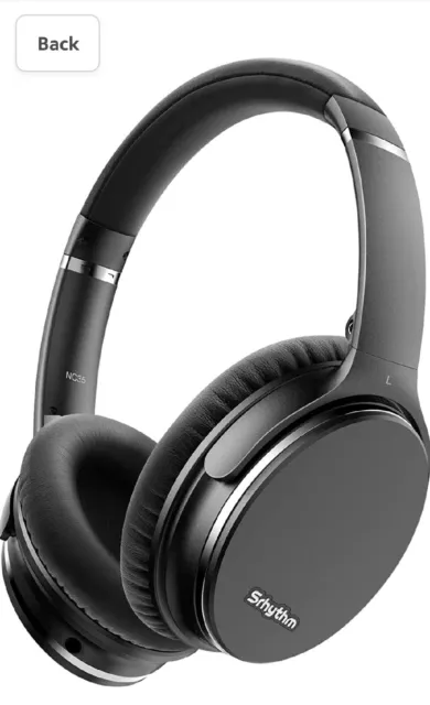 Srhythm NC35 Cuffie wireless cancellazione rumore Bluetooth 5.0 - Nero