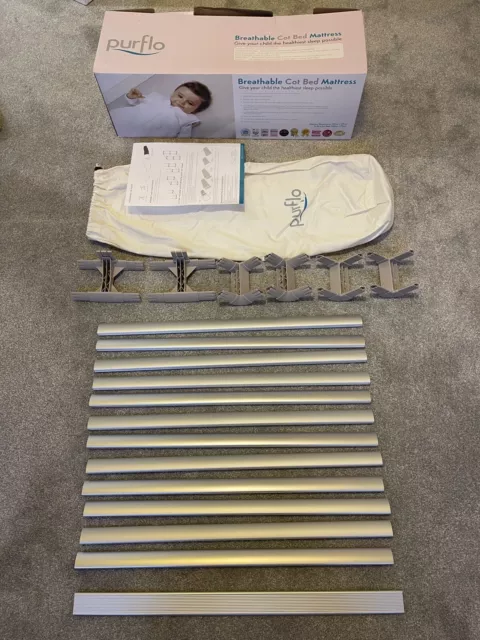 Purflo Breathable Cot Bed Mattress 70 x 140cm