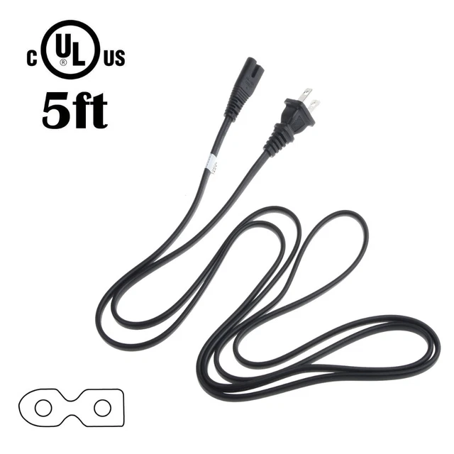 PwrON 5ft UL AC Power Cord for PHILIPS 47PFL7432D/37 47PFL7403D/27 47PFL7422D/37