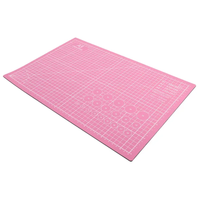 Almohadilla de corte autocurativa alfombra de coser arte papel de dos colores