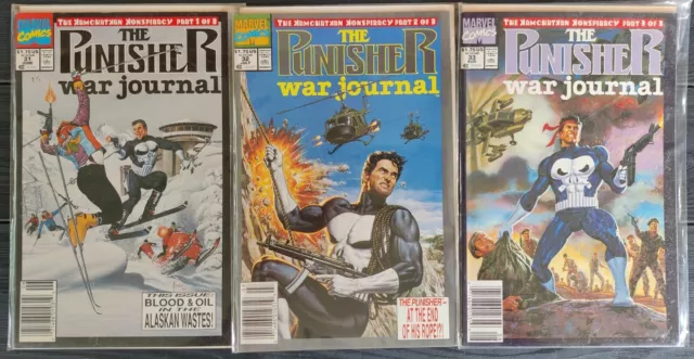 The Punisher War Journal The Kamchatkan Conspiracy #1-#3 Complete Story Arc 1991