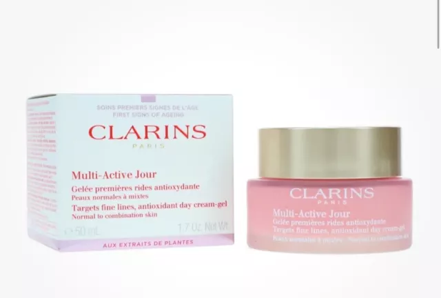 Clarins Multi Active Antioxidant Day Cream-Gel For Normal/Combination Skin 50ml