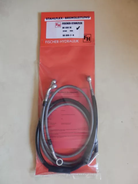 DR 650 SE SP46B  STAHLFLEX vorne & hinten ABE NEU DR650 DR650SE brake hose line