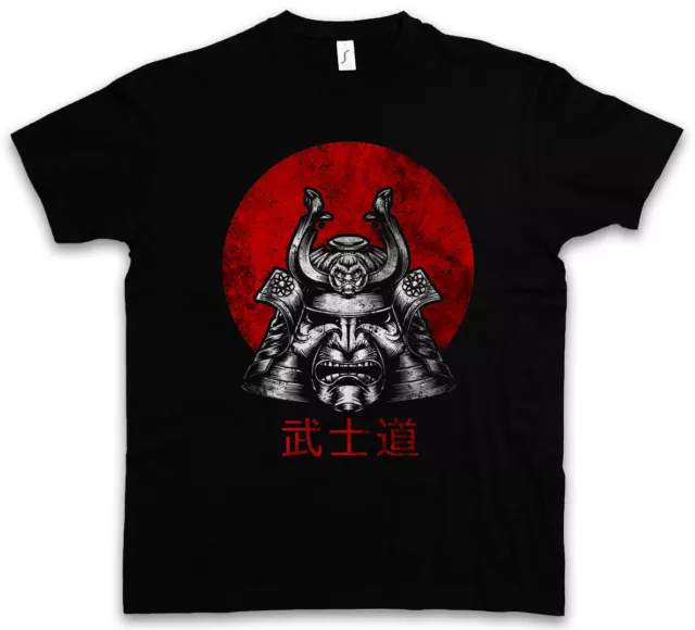 T-SHIRT BUSHIDO SAMURAI I Ninja Giappone Guerriero Spada Seppuka Dakana Armor Helmet