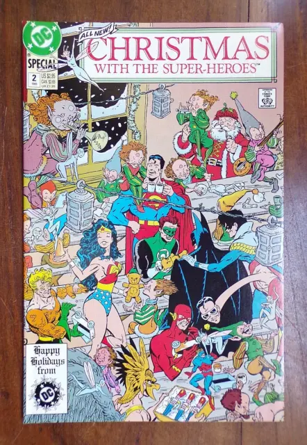 Christmas with the Super-Heroes #2 ~ 1989 ~ DC Comics ~ NM