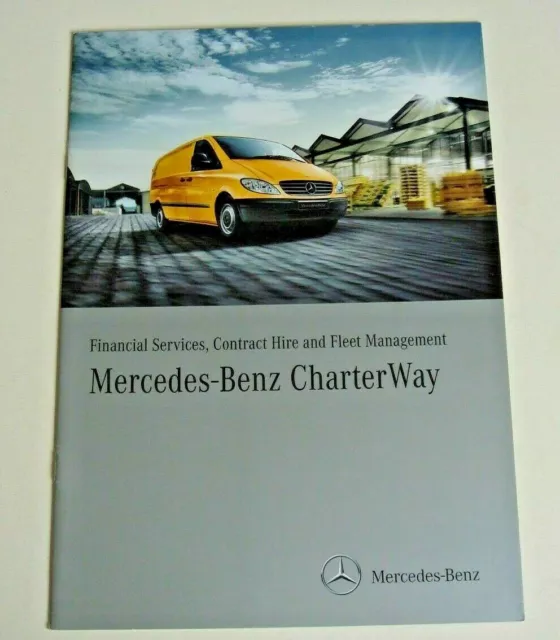 Mercedes. Charterweg. Finanzdienstleistungen. 2010 Verkaufsbroschüre