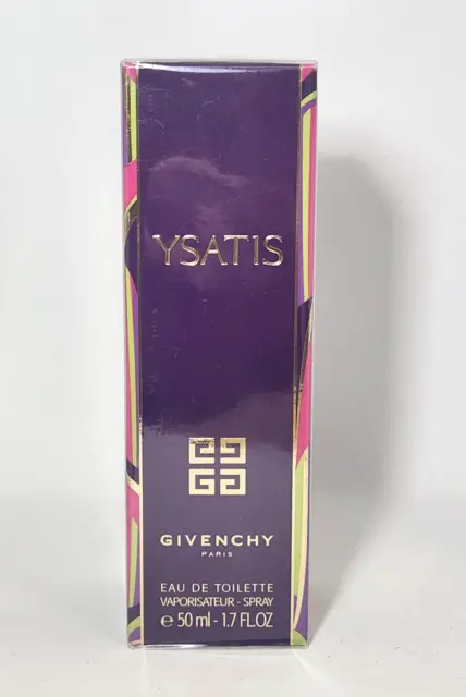 YSATIS Givenchy EDT Spray For Women 50 ml /1.7 oz -Old Version- NIB Sealed F.Shp