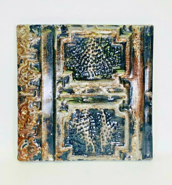 Antique Ceiling Tile Tin Decor Wall Panel Decoration