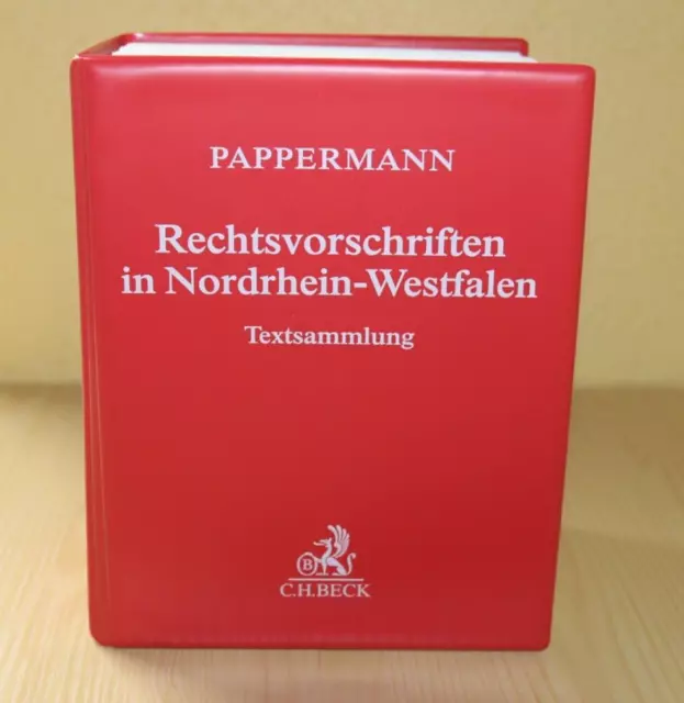 C.H. BECK PAPPERMANN Rechtsvorschriften NRW Textsammlung ISBN 9783406500633