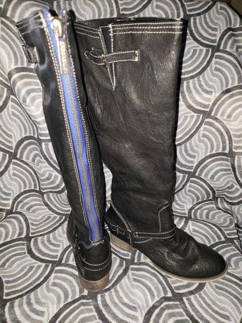 Brand NEW- Breckelle's Knee High Boots 9 - Back Zipper Outlaw-81 - Never Worn