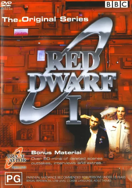 607A NEW SEALED BBC RED DWARF 1 DVD Region 4