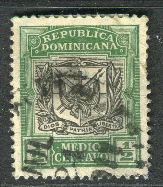 DOMINICA;   1907 early definitive issue fine used 1/2c. value