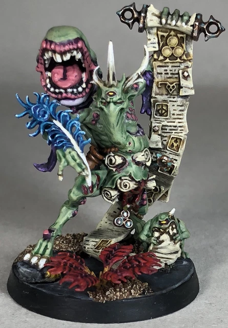 Maggotkin Of Nurgle: Spoilpox Scrivener - 40K/DAEMONS OF CHAOS - LE TEMPLE DU HOBBY - Foto 3
