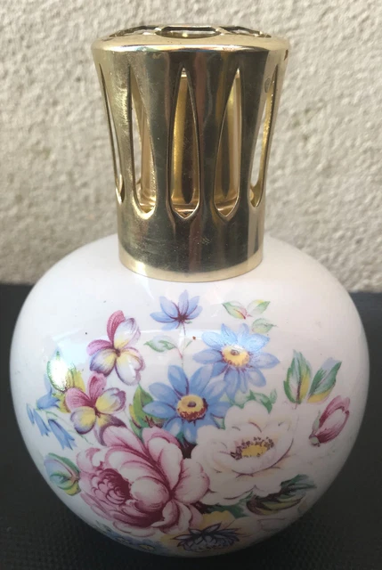 SUPERBE ANCIENNE LAMPE Berger en porcelaine de Limoges Camille Tharaud