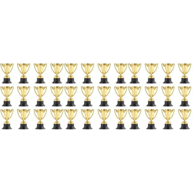 48 Pcs Récompense Petit Trophée Jouets De Football Pour Enfants Cadeau Étudiant