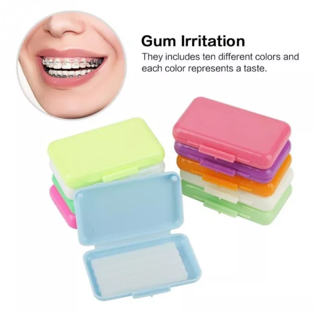 Tool Oral Beauty Orthodontic Wax Braces Gum Care Wax Sticks Relief Irritation