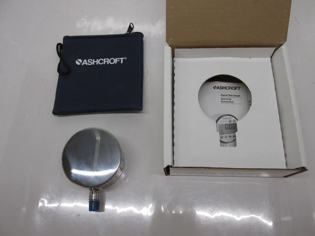 ASHCROFT 2089 Digital Test Gauge 2000 PSI .05% Accuracy BR
