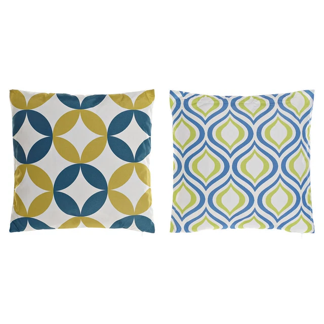 Coussin DKD Home Decor (2 Unités) (45 x 10 x 45 cm)