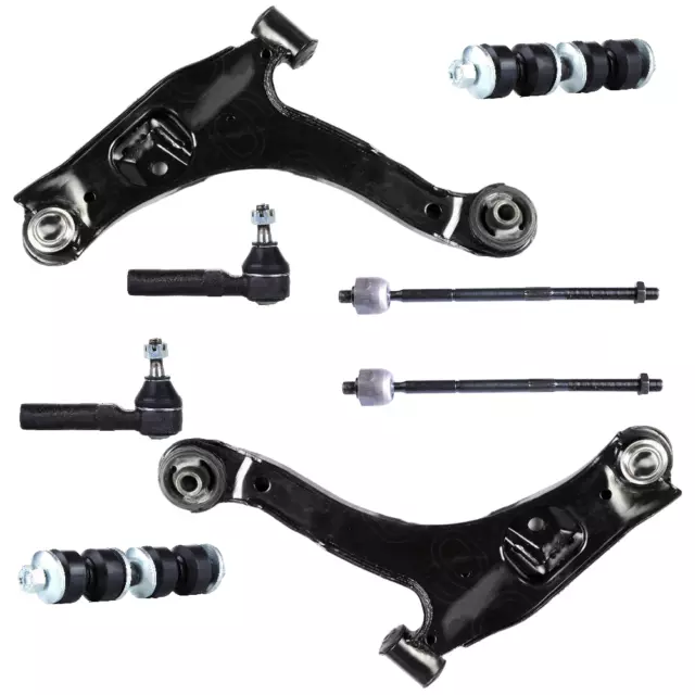 8Pcs Front Lower Control Arm Suspension Set For 2001-2010 Chrysler PT Cruiser