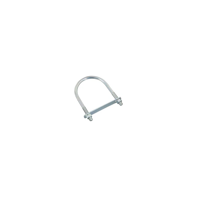 National Hardware N347-831 U-Bolt with Plate & Nuts, Zinc, 1/2 x 4 x 6.5-In. -